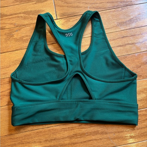 •5 for 20• DSG Emerald Green Sports Bra Womens Size Medium - Picture 2 of 2